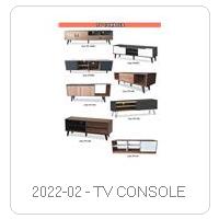 2022-02 - TV CONSOLE